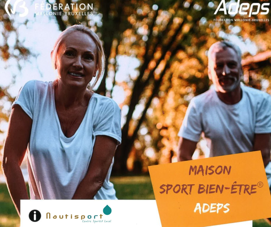 Une Maison Sport Bien-Être au Nautisport pour remettre au sport les 50 ans et plus, en partenariat avec l'Adeps