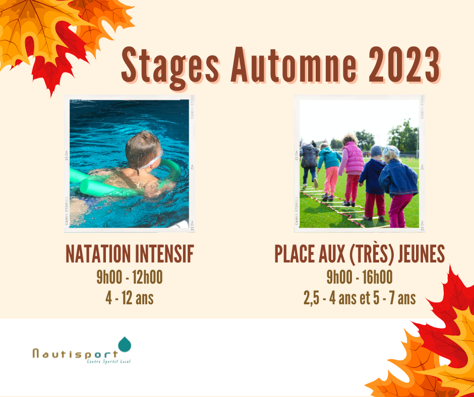 Stage automne 2023 Nautisport Enghien